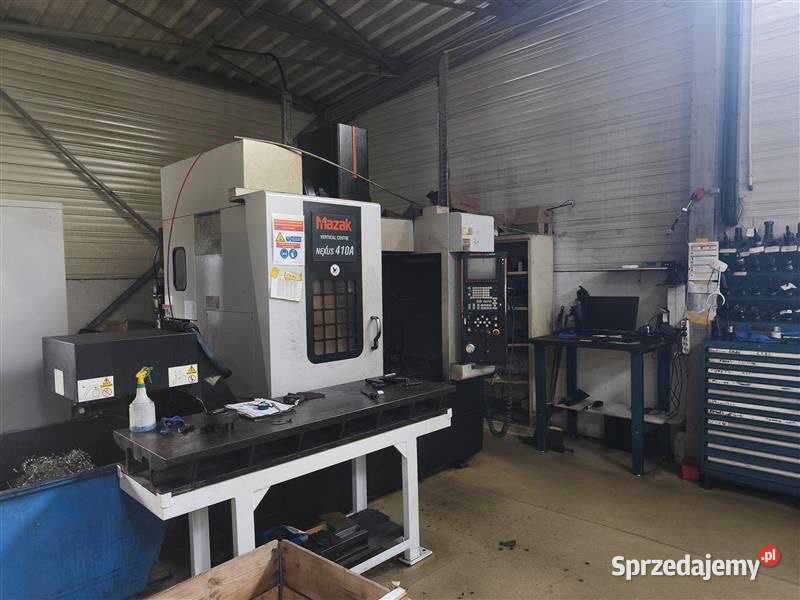 Pionowe centrum obróbcze CNC Mazak Variaxis Produkcja Warszawa