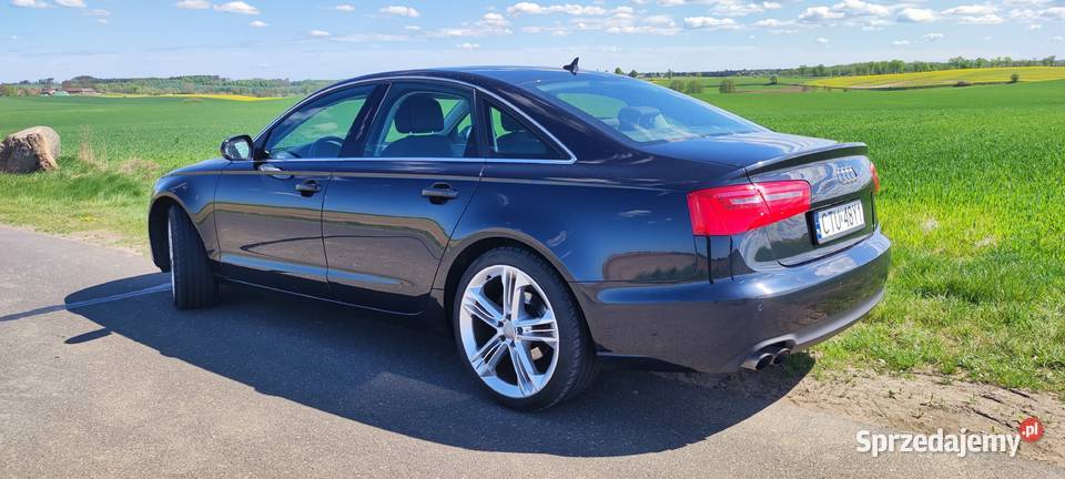 Audi A6 C7 Sedan 2011 automat dwa komplety kół granatowy