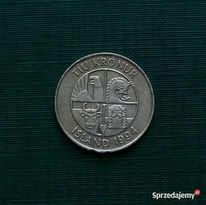 ISLANDIA 10 koron 1994r Gliwice sprzedam