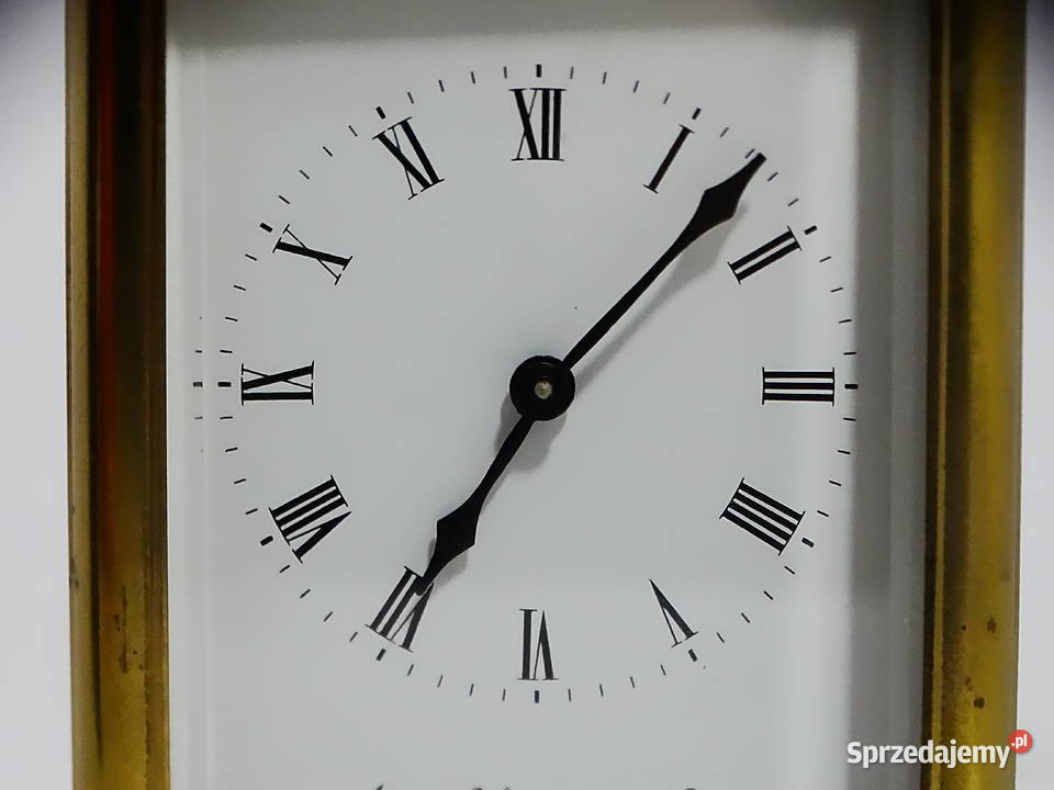 Zegar kominkowy kareciak Aug Schatz Shne Made in lubelskie Biłgoraj