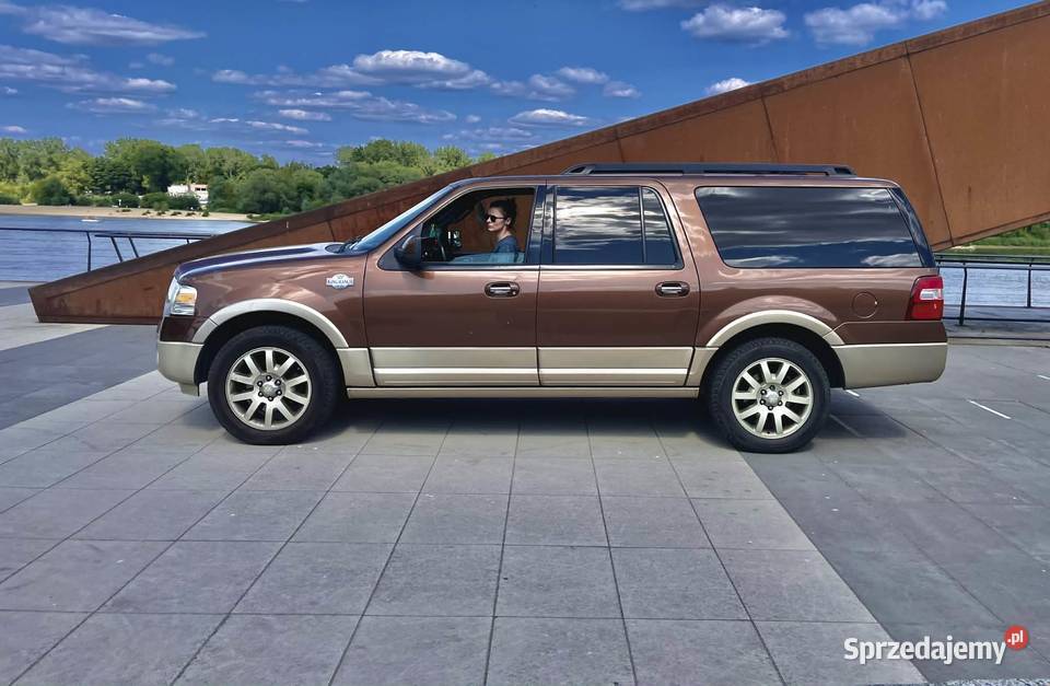 Ford Expedition King Ranch EL 54 V8 USA Rok produkcji 2012 mazowieckie Piaseczno