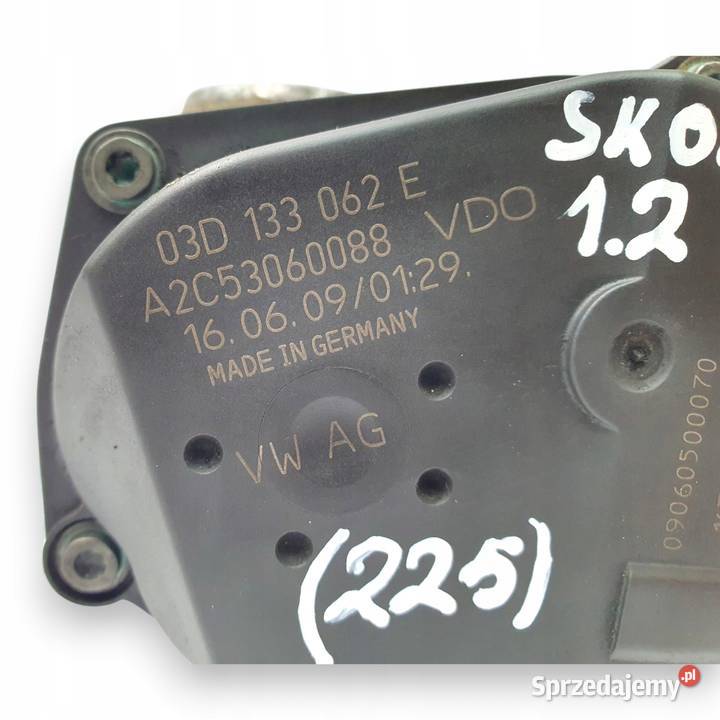 PRZEPUSTNICA VW Fox Polo IV Skoda Fabia I 12 12V Chełm