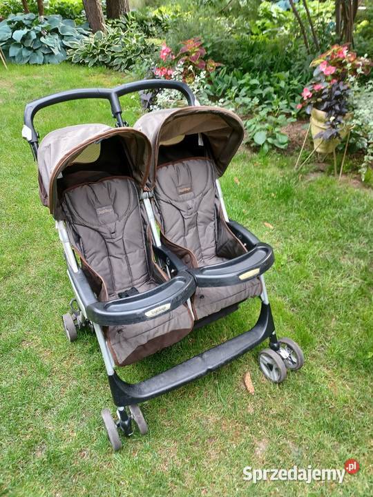 wózek spacerowy bliźniaków firmy Peg Perego Wózki Łaziska Górne