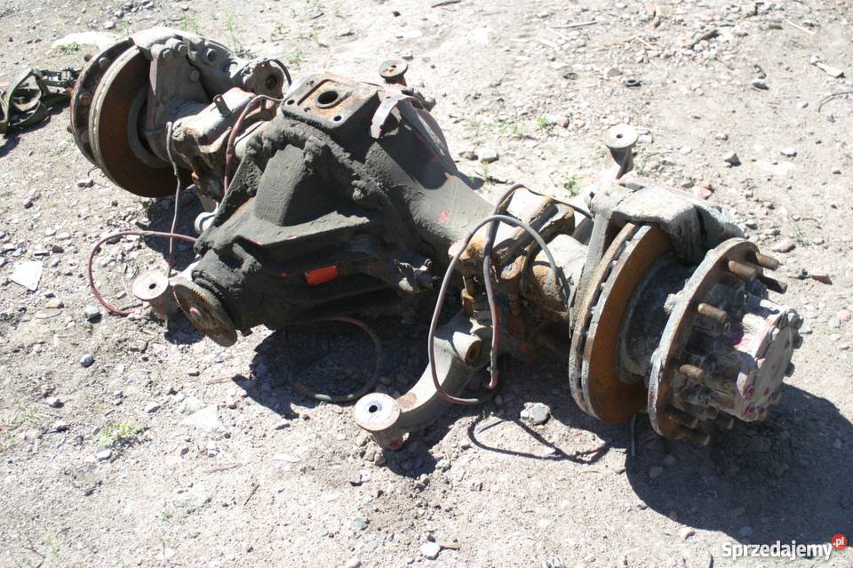 MAN TGA MOST DYFER 3710 KOMPLETNY DEMONTAŻ Bieleń