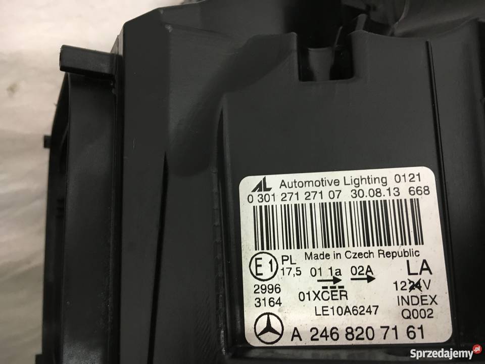 MERCEDES B KLASA 246 2468207261 2468207161