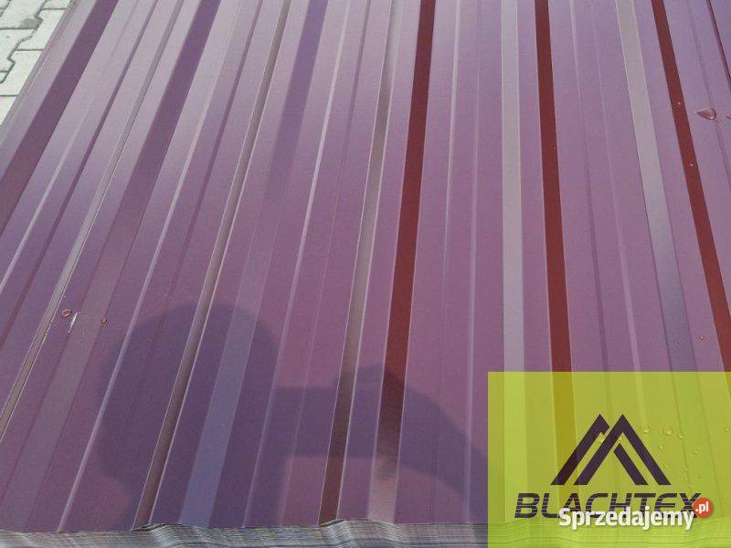 Blacha na dach BLACHA TRAPEZOWA BRĄZ 8017p II Pokrycia dachowe sprzedam
