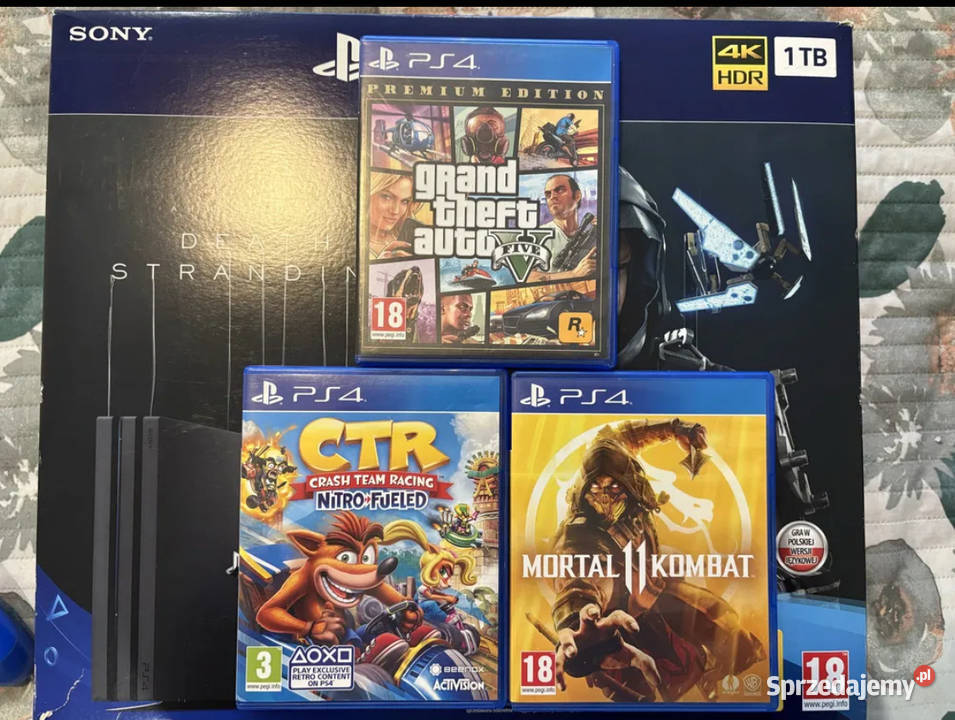 PlayStation 4 Pro 4 Pro 1TB stan Komplet Świetna mazowieckie Warszawa