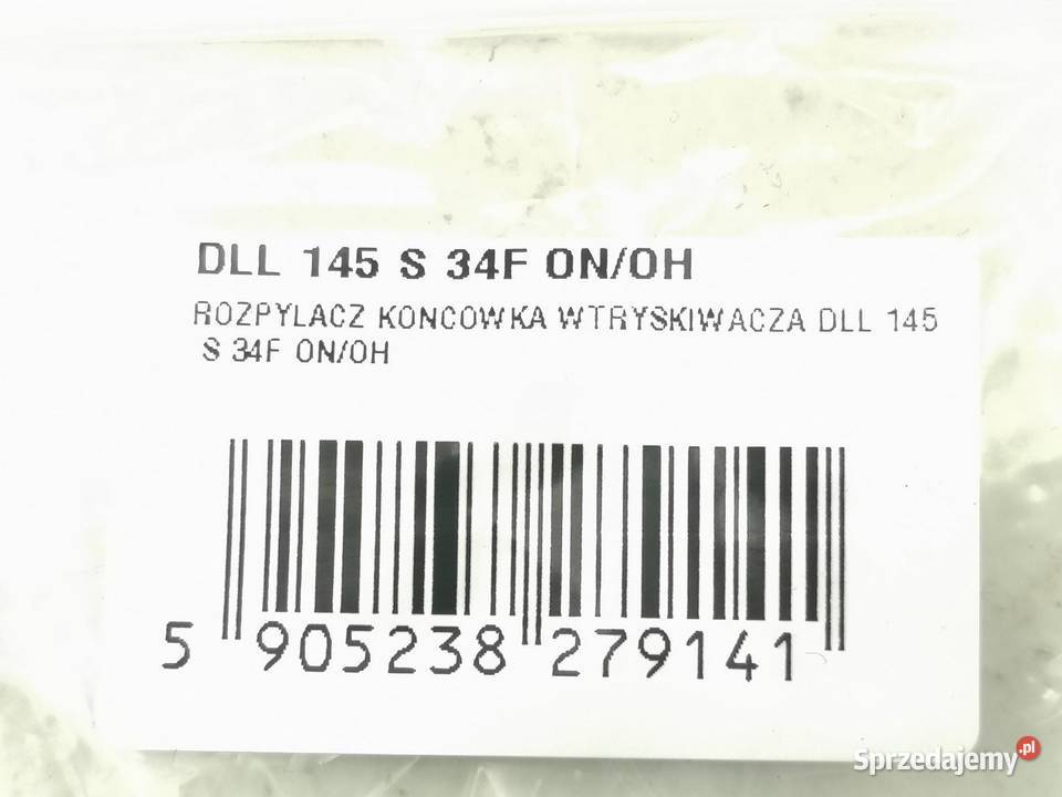 ROZPYLACZ KOŃCÓWKA WTRYSKIWACZA DLL145S34F ONOH