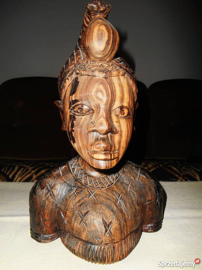 Rzeżba z drzewa egzotycznego heban Sztuka współczesna mazowieckie Warszawa
