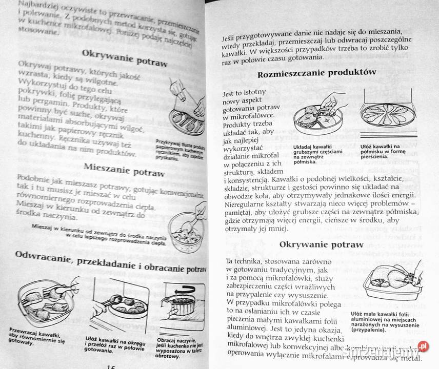 Potrawy z kuchenki mikrofalowej Carol Bowen lubelskie Chełm