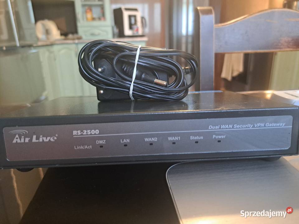 Air Live RS2500 Routerserverbramka podział pasma lubelskie Łaszczów