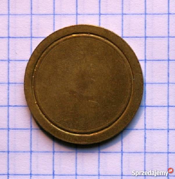 ŻETON Z NAPISEM 1 ABC LEISURE TOKEN WIELKA Piszczac