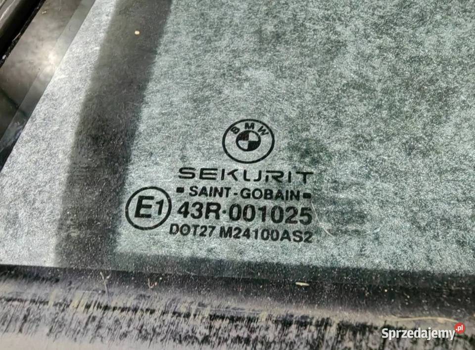 Szyba trójkąt lewy tył BMW E38 osobowe śląskie Żory