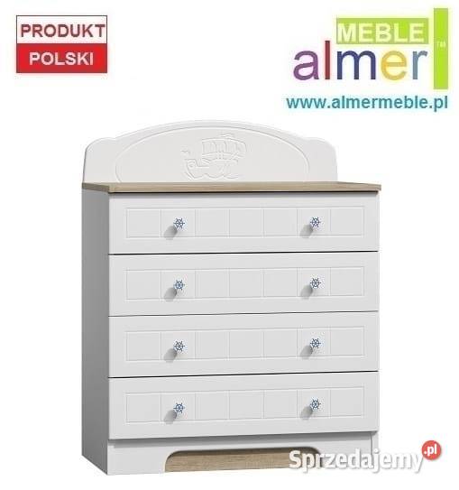 MARINE N1 komoda dziecięca 80x47 w102