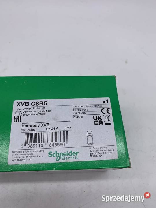 Schneider Electric XVB C8B5 Sygnalizator mazowieckie Warszawa