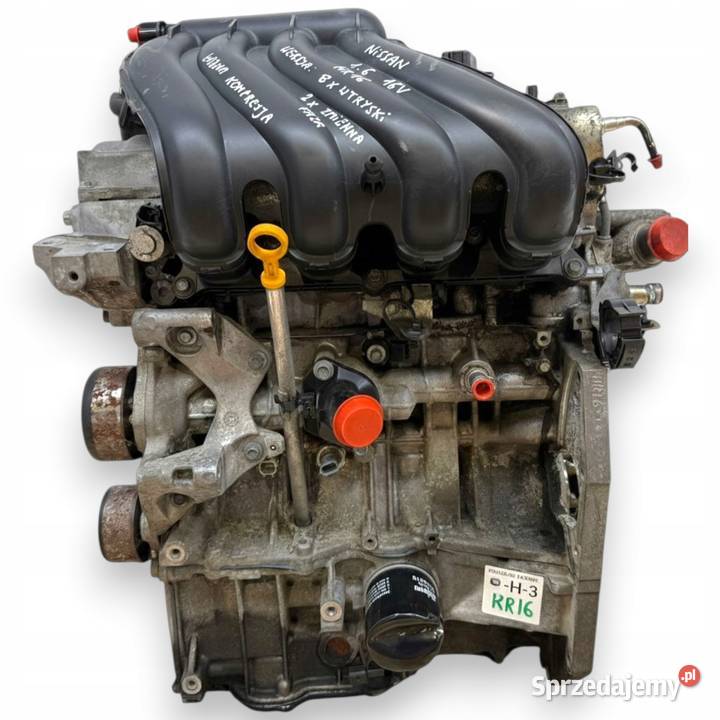 SILNIK Nissan Juke Qashqai 16 16V 8 wtrysków 2x lubelskie sprzedam