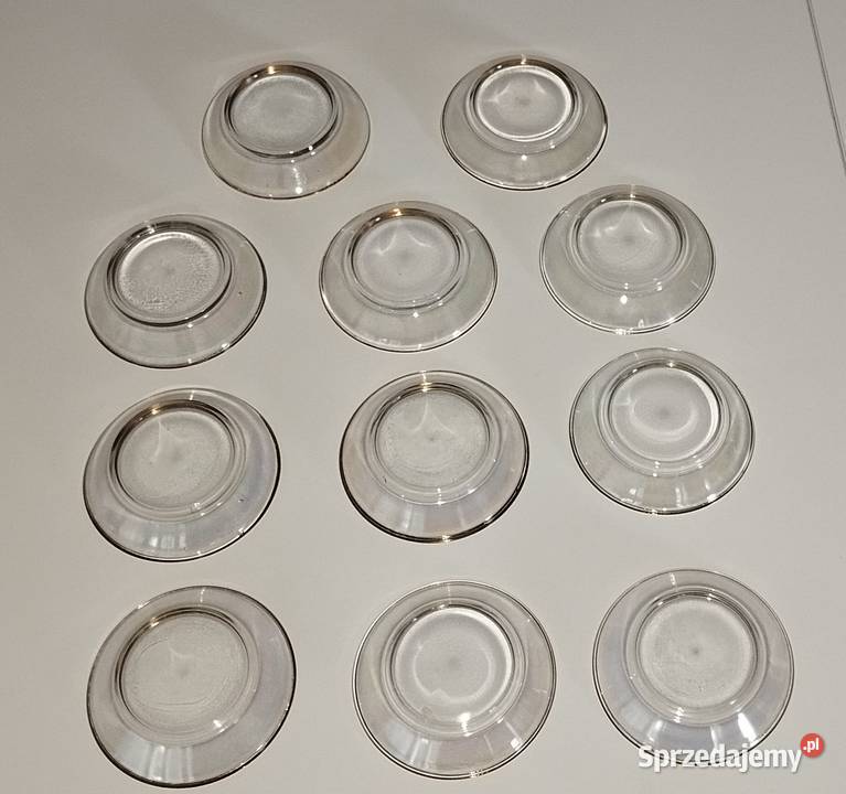 Zestaw 11 spodków PRL