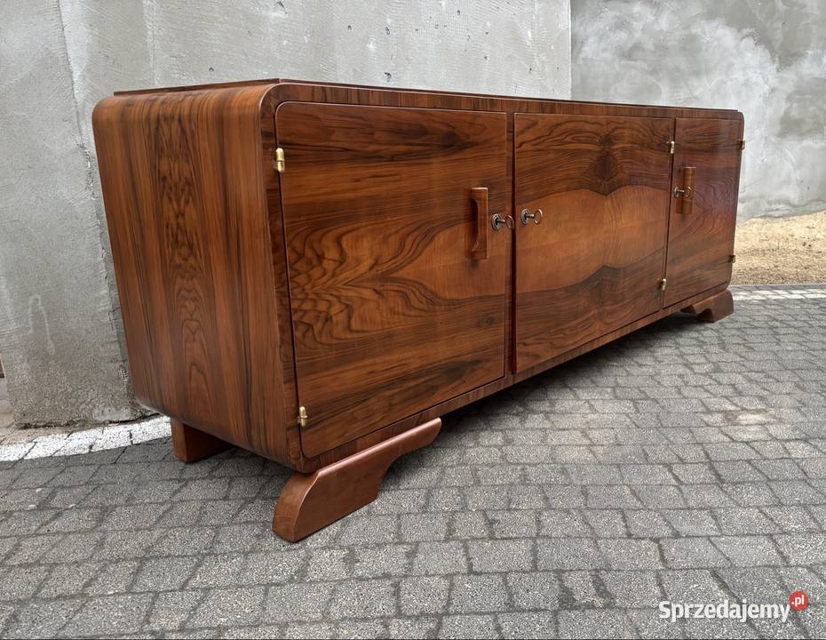 KomodaSzafka RTV Orzech Art Deco 196 Antyk Warszawa