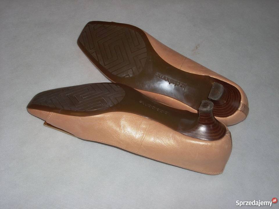 LIZ CLAIBORNE skórzane pastelowe NOWE 39 8M 395 Nowy Sącz sprzedam