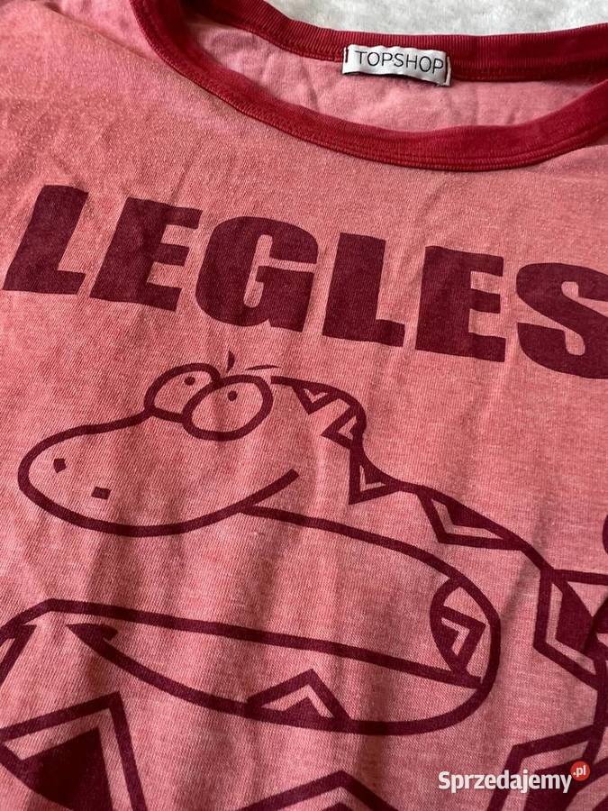 Tshirt koszulka bluzka z krótkim rękawem Topshop krótki Jasło