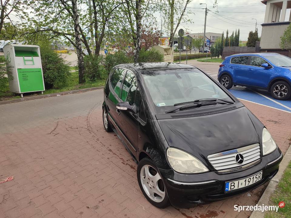 Mercedes A190 W168 Long Rok produkcji 2003 Klasa A Białystok sprzedam