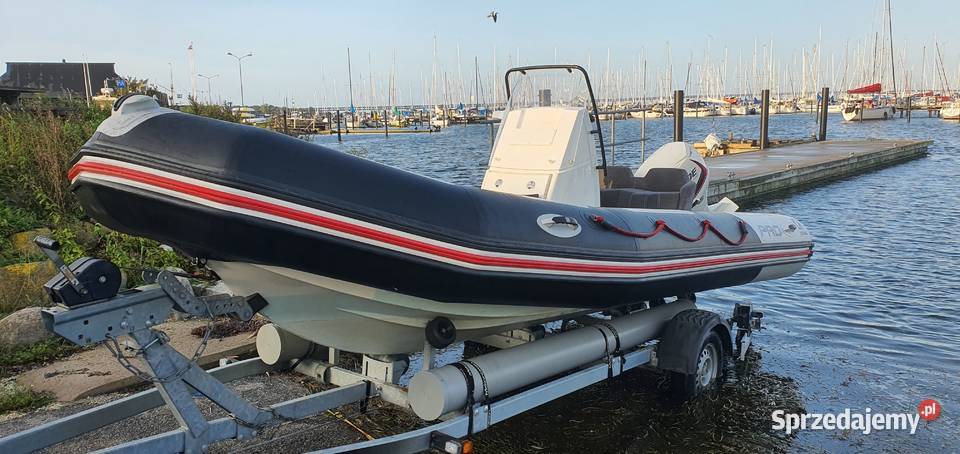 Łódż Hybrydowa Ponton RIB Zodiac 550 PRO Suzuki Owczarnia