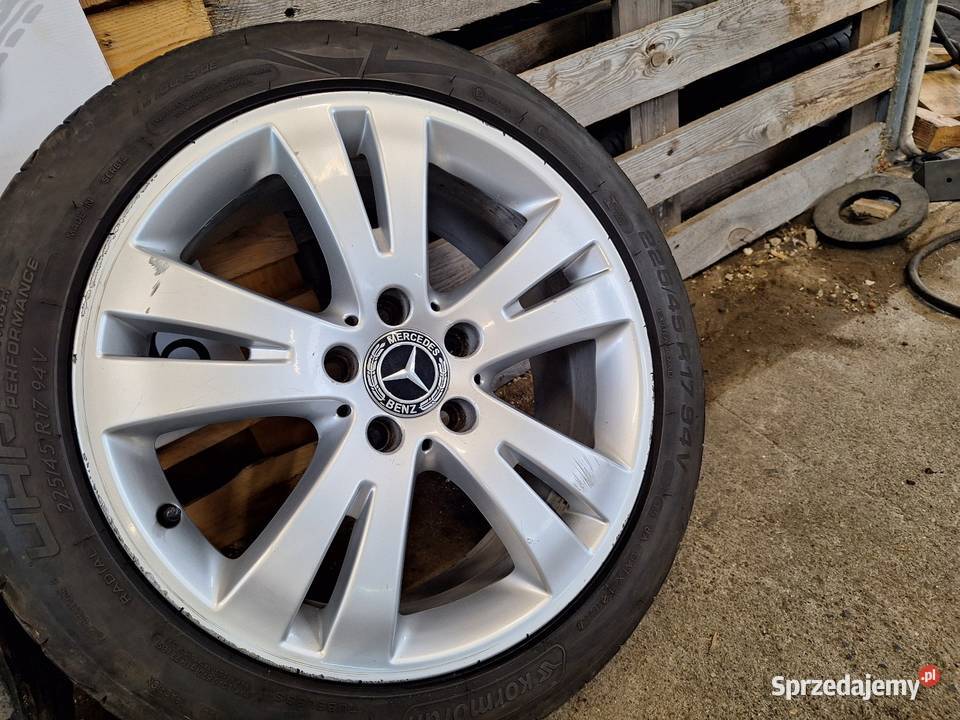 Alufelgi 5x112 17 ET47 Mercedes C Klasa W204 Choceń sprzedam
