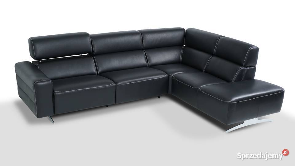 Narożnik skóra Regulowane zagłówki System relax Katowice