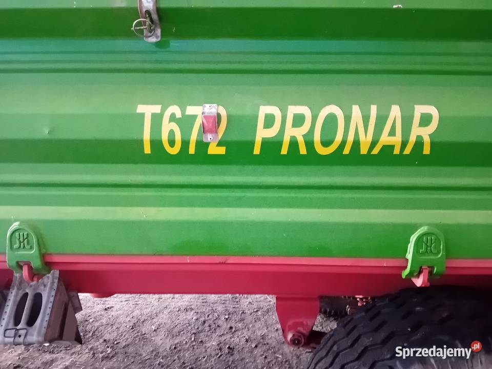 Sprzedam przyczepe Pronar 8 t