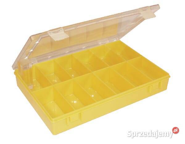 Kasetka asortymentowa 250x170x46 mm żółta Kamionna