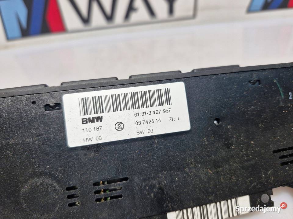 BMW X3 E83 MODUŁ PANEL STEROWANIA FOTELI DTC PDC sprzedam