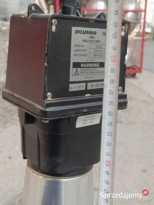 Lampa loft przemysłowa Sylvania industrial 250 W sprzedam