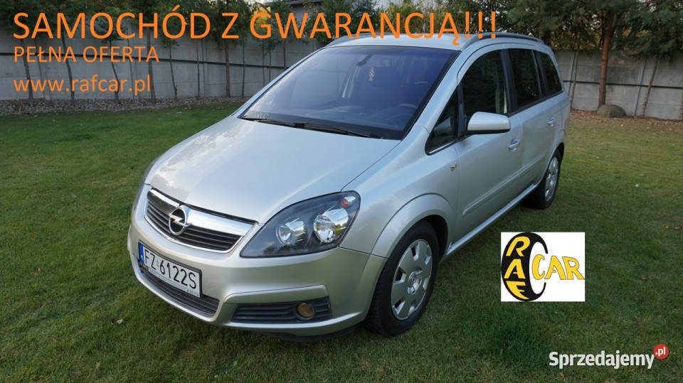 Opel Zafira zarejestrowany ubezpieczony wspomaganie kierownicy