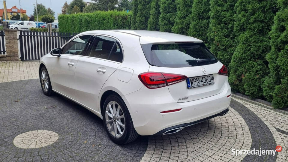 Mercedes A 250 FULL LED 9 GTronic 224 GWARANCJA autoalarm Płońsk