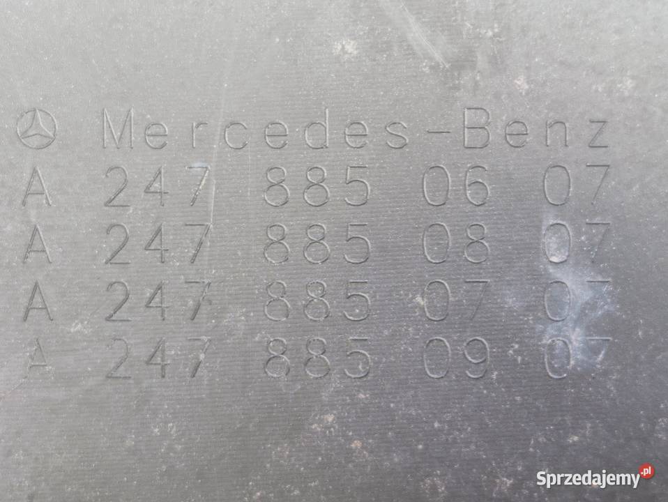 Zderzak Przedni Przód Mercedes GLA A247 osobowe Pleszew
