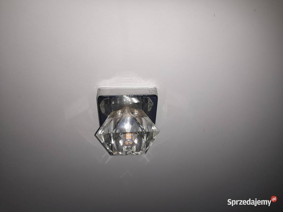 Lampy sufitowe wiszące kryształ 3 sztuki Słupsk