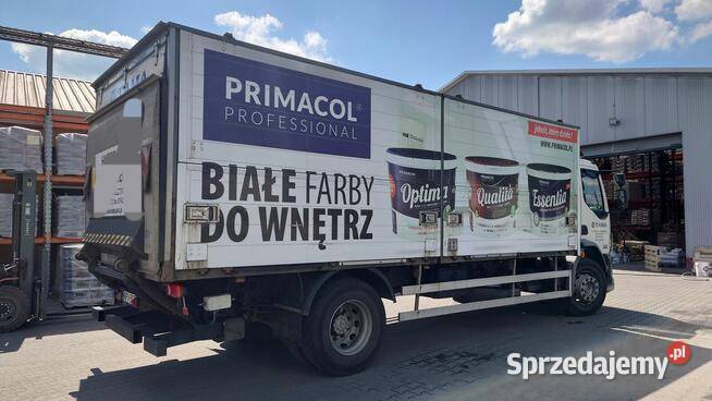Kontener aluminiowy paka skrzynia ładunkowa daf Sierakowice
