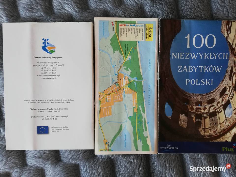 Mapy i przewodniki turystyczne plany miast wielkopolskie Wronki sprzedam