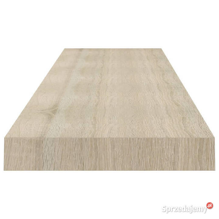Półka ścienna kolor dębowy 120x235x38 MDF Warszawa