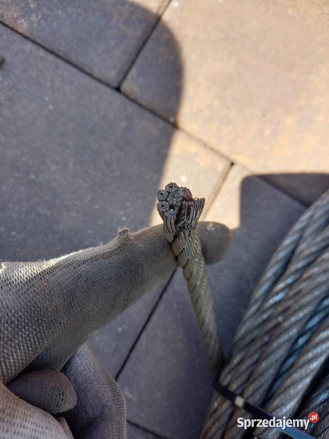 Lina stalowa grizzly 10 Gilowice sprzedam