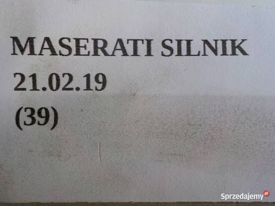 CHŁODNICA OLEJU ROZDZIELACZ MASERATI GHIBLI 30D Nowy Tomyśl