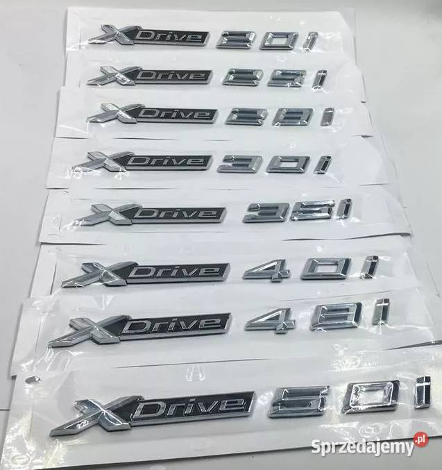NOWY emblemat xDrive 20i 25i 28i 30i 35i 40i 48i Zamość