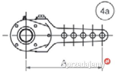 Dźwignia rozpieraka ADR 5 otworów DXSX 9RR0004 Do przyczep rolniczych Kamionna