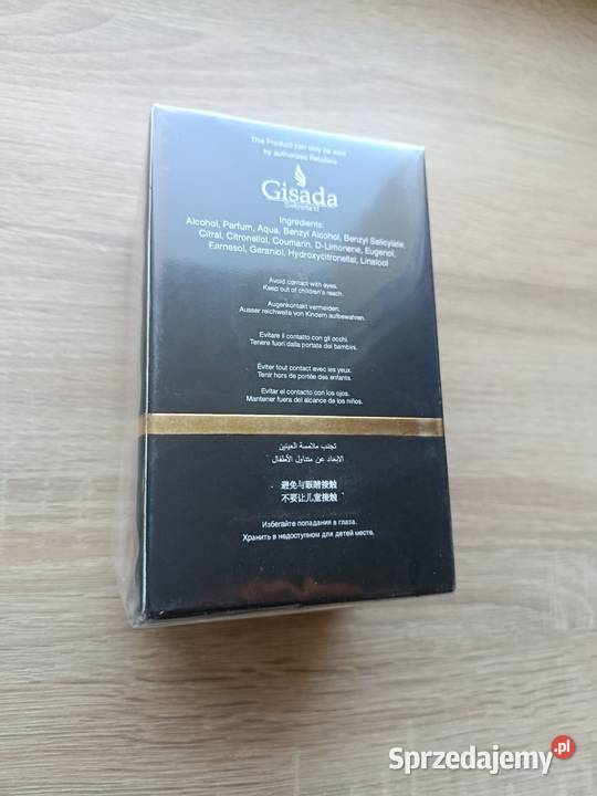 Perfumy męskie Gisada Ambassador for men 100 ml podlaskie Białystok sprzedam