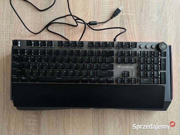 Genesis Thor 401 RGB Brown klawiatura USB Klawiatury i myszy Kłodawa