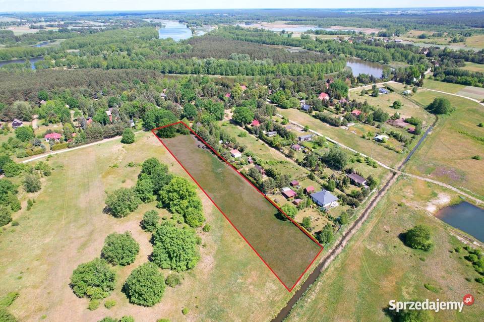 Duża działka rekreacyjna w świetnej lokalizacji Stawinoga