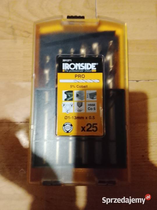 Wiertła kobaltowe metal Ironside pro 25 113