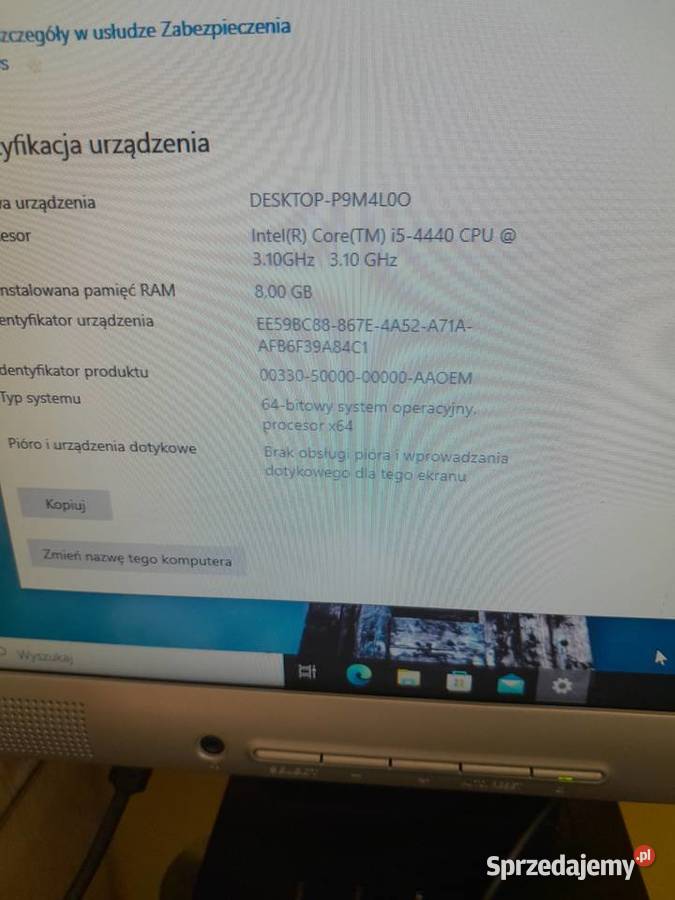 Komputer Dell Vostro 3900 SSD 256Gb 8GB RAM 250 małopolskie Wieliczka
