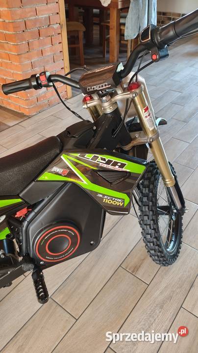Cross liya 1100w dzieci motor bateria lion Pojazdy elektryczne i spalinowe Legnica sprzedam