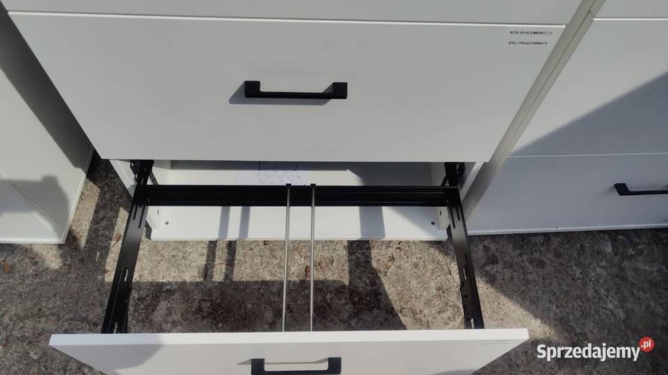 Komplet mebli biurowych MDD 2 x szafka 2 x Warszawa sprzedam